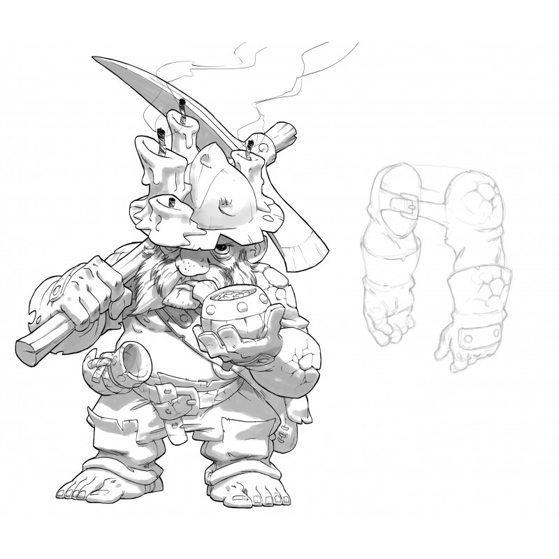 BISMUTH the coal miner