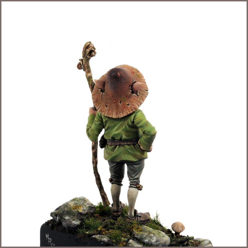 BLABLA: figurine à l'échelle 54 mm de lutin sculptée par Stéphane CAMOSSETO