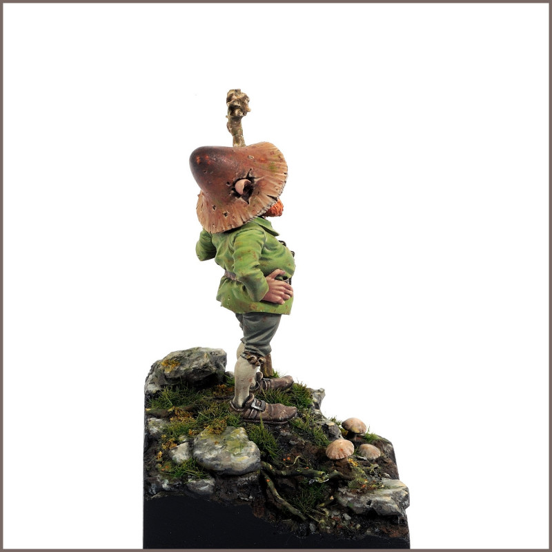 BLABLA: figurine à l'échelle 54 mm de lutin sculptée par Stéphane CAMOSSETO