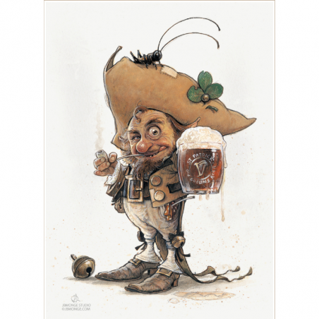 illustration of Jean-Baptiste Monge