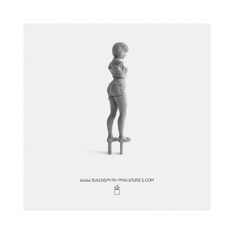 CLIO et ERATO est un duo de figurines 54 mm  sculpté par Patrick MASSON