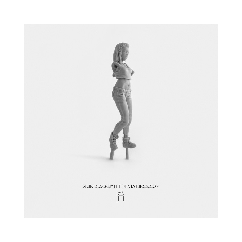 CLIO et ERATO est un duo de figurines 54 mm  sculpté par Patrick MASSON