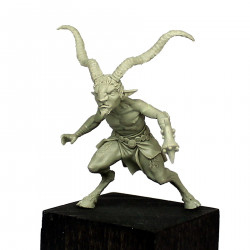 SATRYAS est une figurine à l'échelle 54 mm en édition limitée à 200 exemplaires de faune sculptée par Valentin ZAK 2